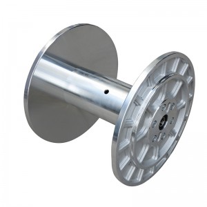 Aluminum beam for webbing looms