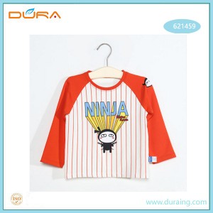 Boy’s long-sleeved T-shirt pure cotton cartoon jacket