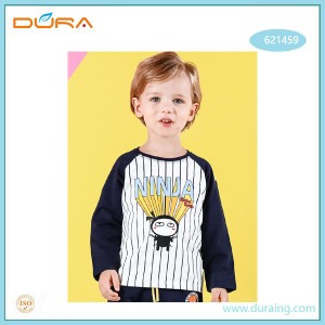 Boy’s long-sleeved T-shirt pure cotton cartoon jacket