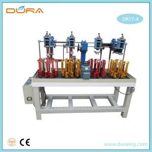 Hot-selling 90 Series 4-Head 17 Spindle High Speed Shoelace Braiding Machine