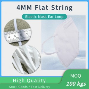 4MM Mask Ear Loop String