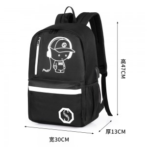 Factory Price For China Kids Childrens Girls Wheeled Trolley Travel Bag School Bag