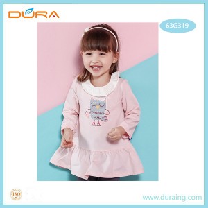 Girl’s long-sleeved T-shirt pure cotton blouse