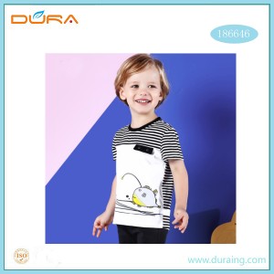 Boy’s short-sleeved cotton T-shirt