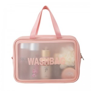 DR012 PVC transparent waterproof makeup bag
