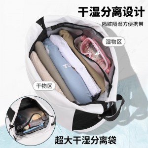 Best Price on Fuliya New Custom Gym Bag for Fitness Large Capacity Waterproof Travel Bag for Women