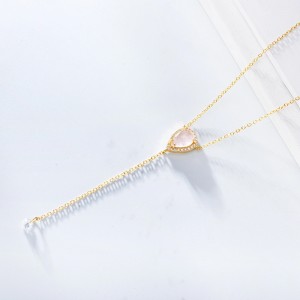 PriceList for China Popular Jewelry Fashion Lady Rose Gold Butterfly Pendant Necklace