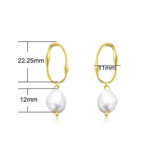 High reputation China Custom Hot Sale Fashion Stainless Steel Earring