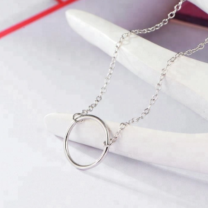 Customized Women Circle Chain Necklace