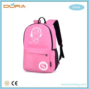 Fast delivery China OEM Kids Backpack Lightweight Cartoon Kindergarten School Bag