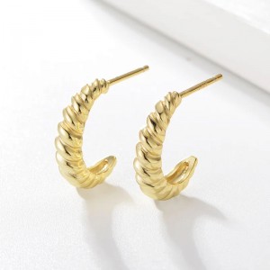 High reputation China Wholesale High Quality Unique Handmade Jewelry Cubic Zirconia Cute Elepant Animal Fashion Gold/Black Plated Brass Jewelry Drop Earring