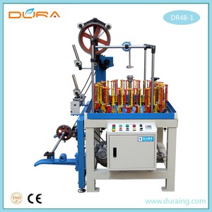 China Cheap price Hi-power 48 Spindle Sleeving And Hose Cable Braiding Machine 3 Strand Braiding Machine For Sale