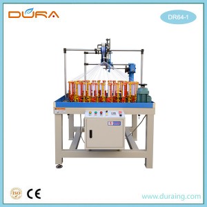 Factory Customized China 64-Carrier Single Head Rope Braiding Machine for Fiber Rope