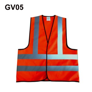 Good quality China Hot Sale Logo Printing Unisex Breathable Outdoor Road Work Vest Orange High Visibility Reflective Safety Vest