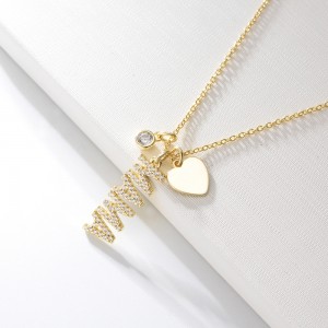 Letter Pendant Necklace