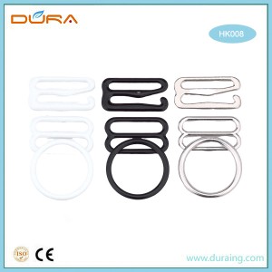 Newly Arrival Metal Dress Silver Hooks And Eye For Garment Accessory