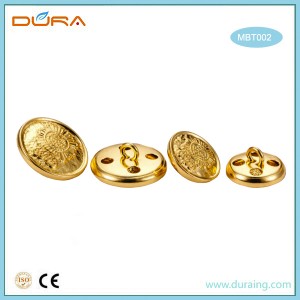 China Gold Supplier for Fashion Gold Brass Buttons for Military BM10662