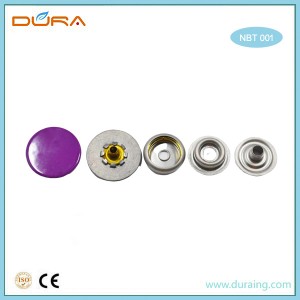 Supply OEM Wholesale snap fasteners DTM color plastic snap buttons tape