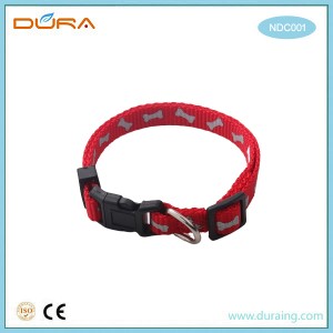 NDC001 Silk Screen Printing Dog Collar