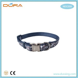 NDC008 Printing Logo Nylon Dog Collar