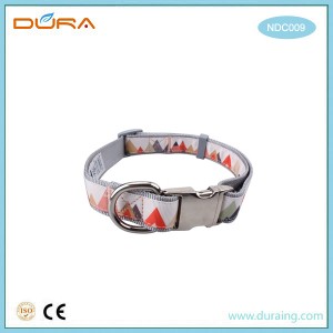 NDC009 Printing Logo Nylon Dog Collar