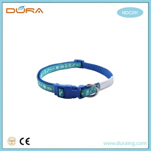 NDC011 Printing Logo Nylon Dog Collar