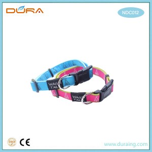 NDC012 Printing Logo Nylon Dog Collar