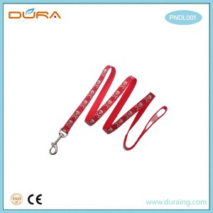 OEM/ODM Manufacturer Custom Logo Adjustable Nylon Durable Release Buckle Collar Large Dog Leash and Collar Set for Pet Running Walking