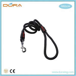 ODM Factory Wholesale Dog Harness Adjustable Pet Training Collar Pet Supply Christmas Products Nylon Polyester Coated Retractable Dog Training Lead Leather Rope Leash