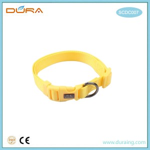 SCDC007 Solid Color Dog Collar
