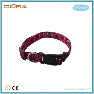 SPDC001 Shiny Polyester Dog Collar