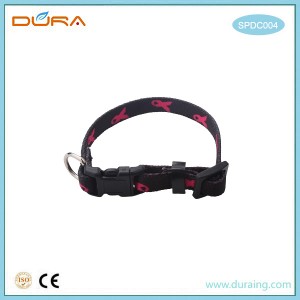 SPDC004 Shiny Polyester Dog Collar