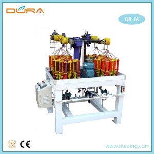 Low price for China 4 heads 16 Spindle Rope Braiding Machine