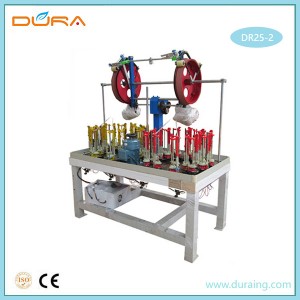 เครื่อง DR25-2 Spindle ความเร็วสูงถักเปีย