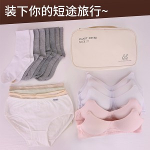 DR022 Double Layer Underwear Storage Bag